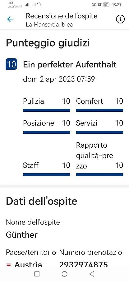 Prázdninový dům Vila La Mansarda Iblea Palazzolo Acreide Itálie